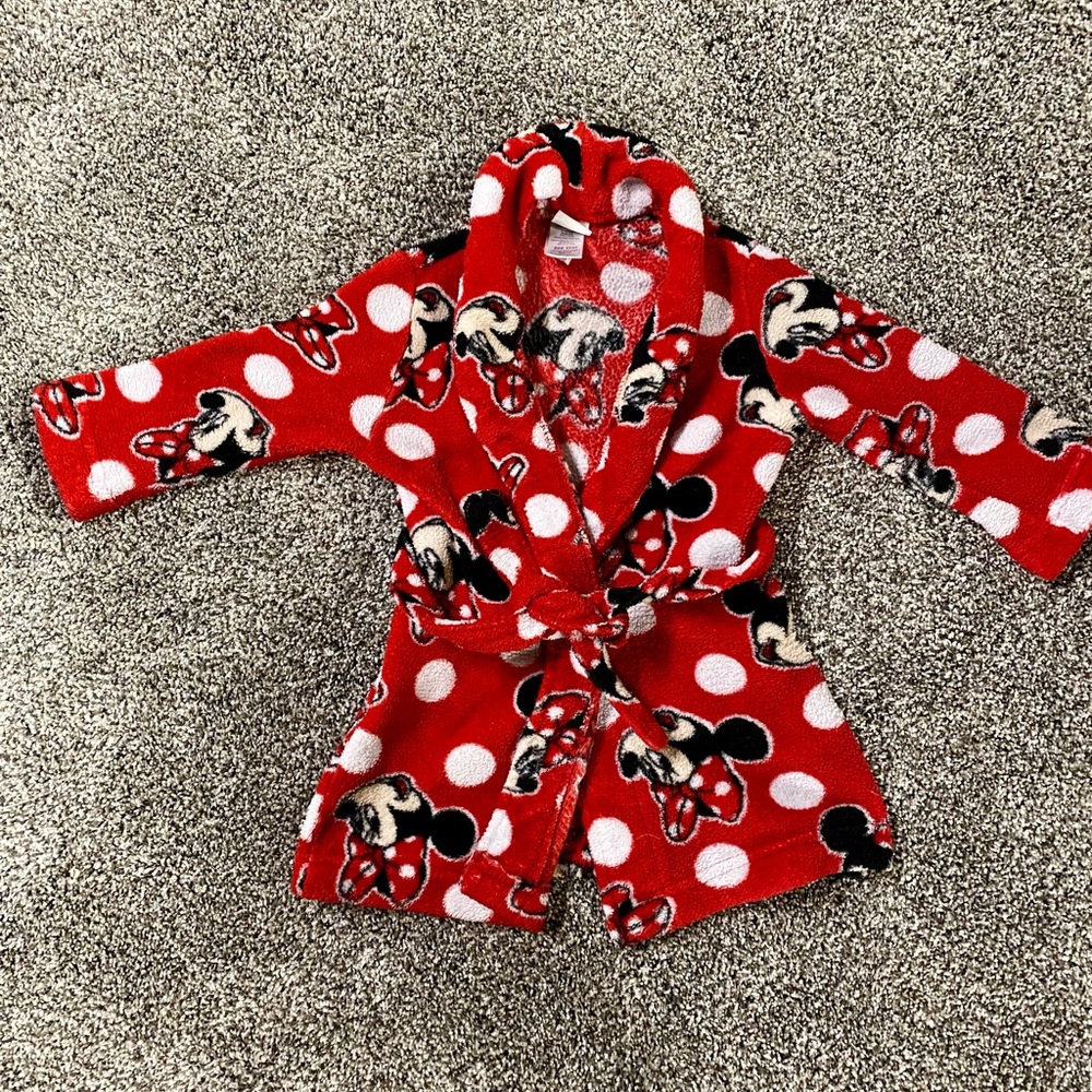 Minnie Mouse Toddler Bathrobe